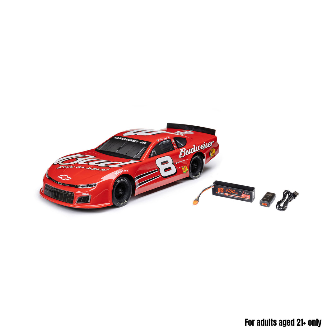 On sale date 3/19, 1/12 Asphalt Late Model RC Race Car Dale Earnhardt Jr. No. 8 2025 Losi LOS-3104T