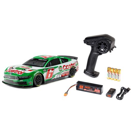 1/12 NASCAR RC Race Car Brad Keselowski No. 6 2026 Castrol Ford Mustang Losi LOS1122606