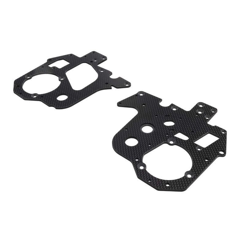 Carbon Chassis Plate Set: Promoto-MX Losi LOS361000