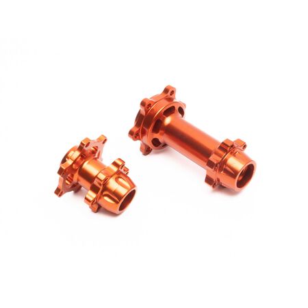 Aluminum Hub Set, Machined, Orange: Promoto-MX Losi LOS362003
