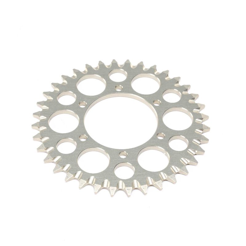 Hub Chain Sprocket, Hard Anodized: Promoto-MX Losi LOS362008
