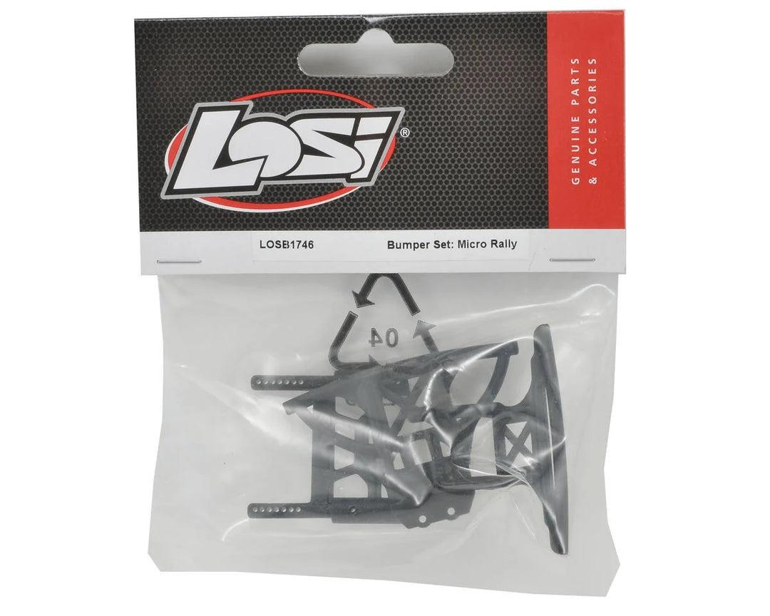 LOSB 1746 Bumper Set: Micro Rally