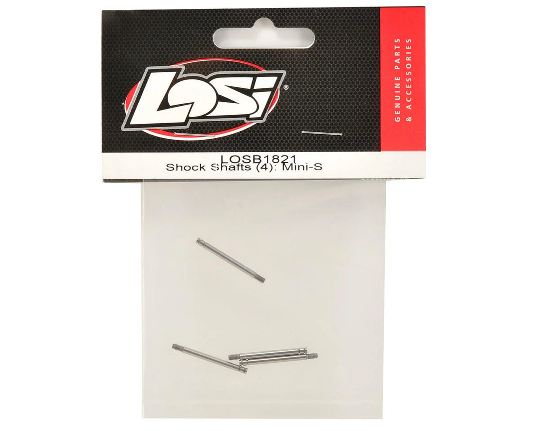 LOSB 1821 Shock Shafts (4): Mini-S