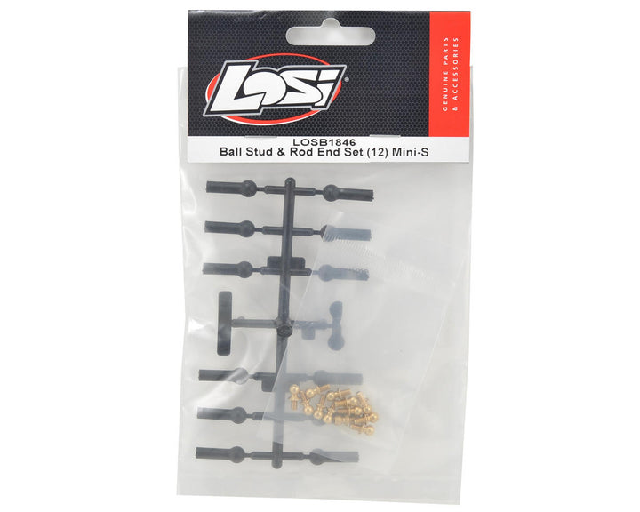 LOSB 1846 Ball Stud & Rod End Set (12): M