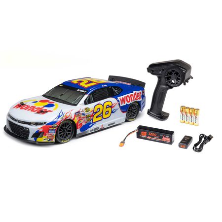 1/12 NASCAR RC Race Car Ricky Bobby No. 26 2026 Wonder Bread Chevrolet ZL1 2S Losi LOSF1122626