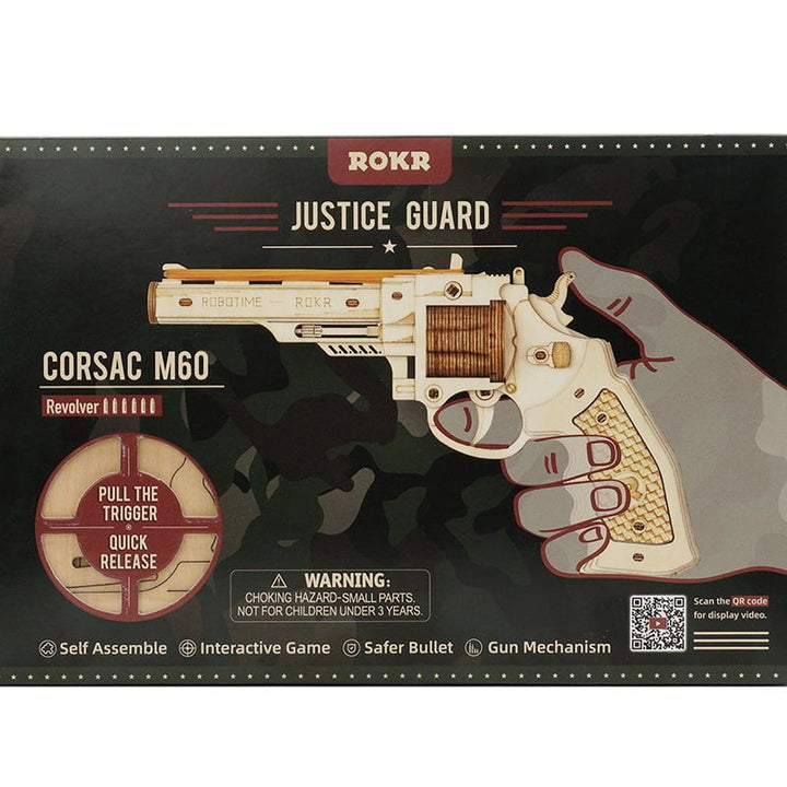 Justice Guard Gun Models; Corsac M60 Robotime LQ401