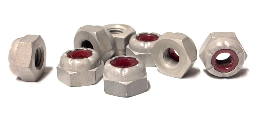 MFSNI 0256 Nylon Ins.Locknut, Pltd,2-56

