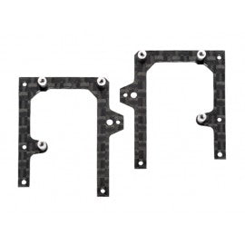 Carbon Fiber Main Frame L/R Set: MHEMCPX005/B Microheli MH-MCPX005F2