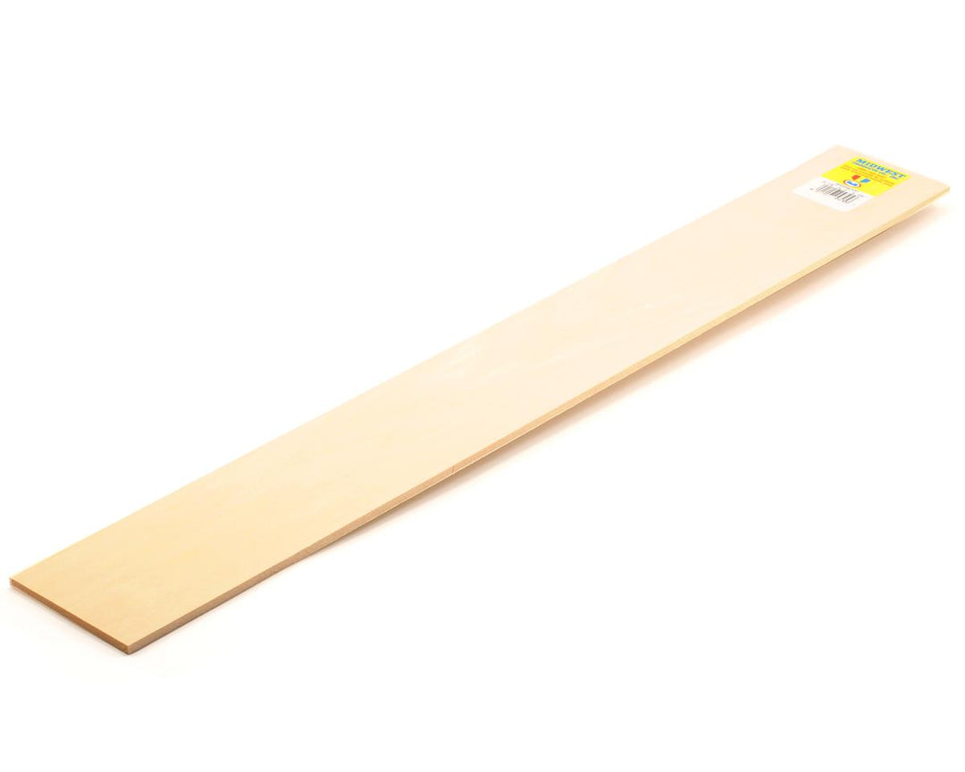 4305 Basswood 3/16x3x24" (10)
