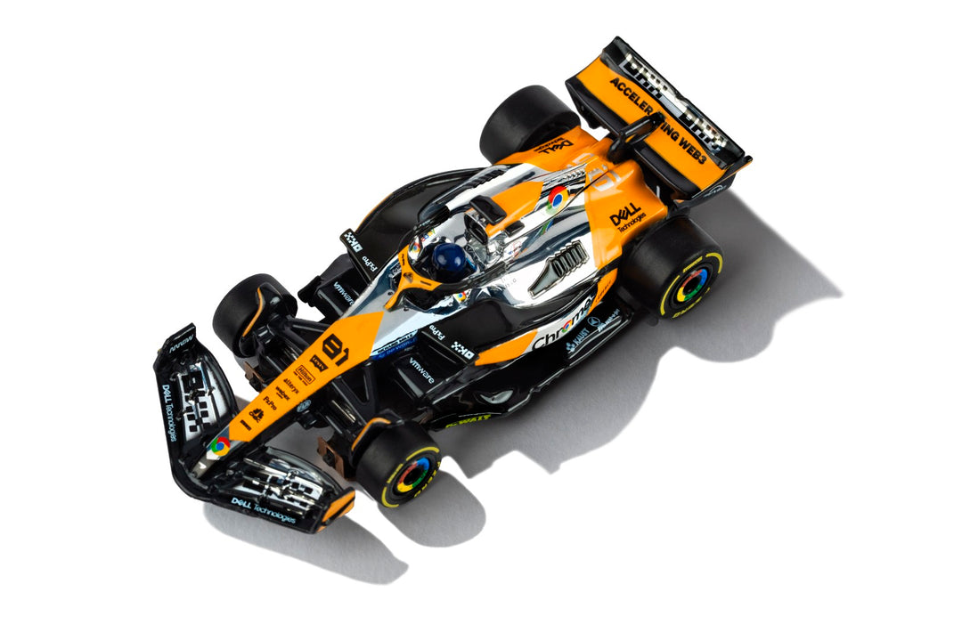 McLaren F1 MCL38 Austin chrome version AFX 22158