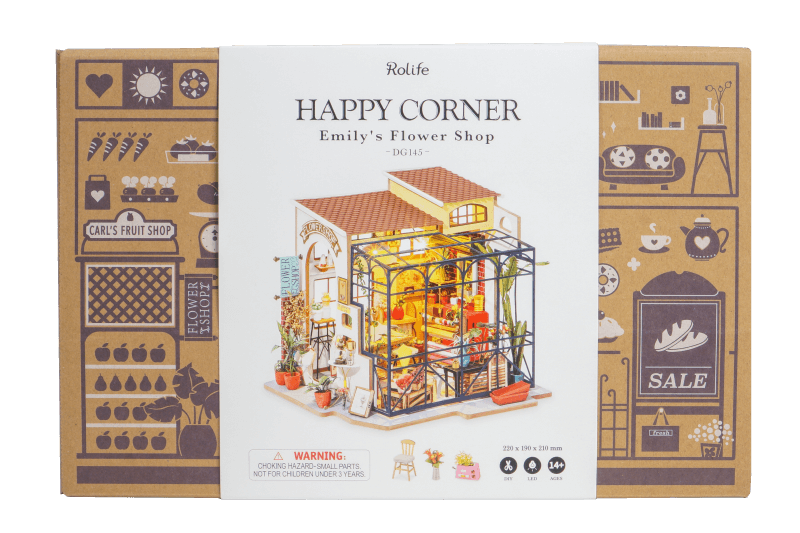 DIY House; Emily's Flower Shop Robotime DG145