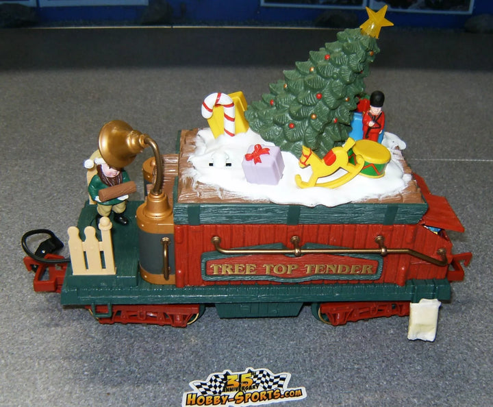 New Bright Holiday Express #384 Tender Christmas Locomotive G Scale
