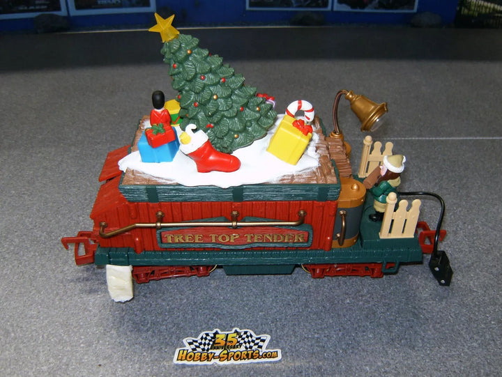 New Bright Holiday Express #384 Tender Christmas Locomotive G Scale