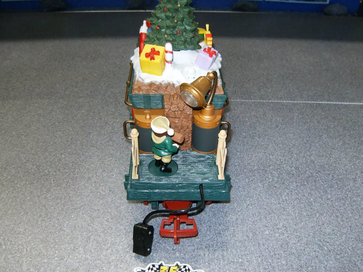 New Bright Holiday Express #384 Tender Christmas Locomotive G Scale