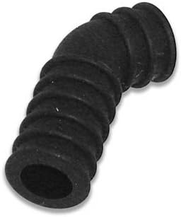 45 Degree Silicone Tube,Black