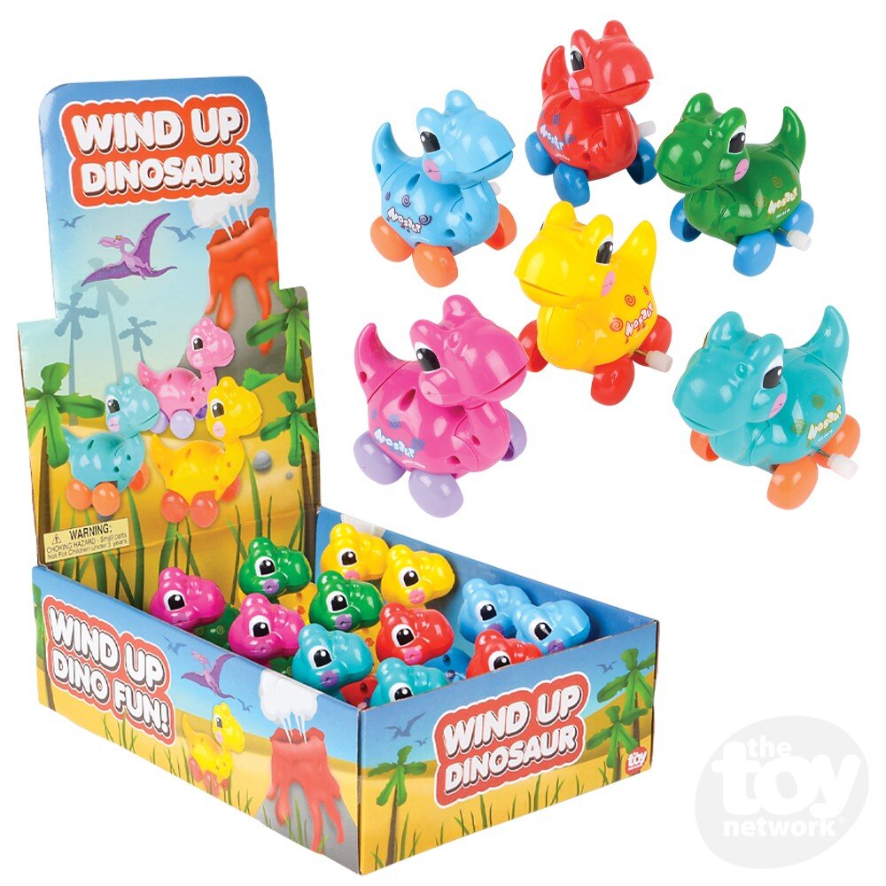3.25" WIND-UP DINOSAUR TOY Network TPA-WIDIN
