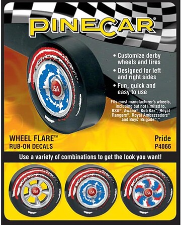 PINY 4066 P4066 Pride Wheel Flare 4x2-1/2
