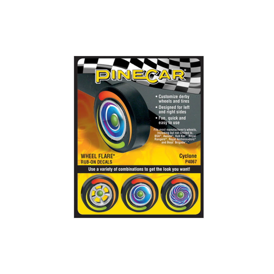 PINY 4067 P4067 Cyclone Wheel Flare 4x2-1
