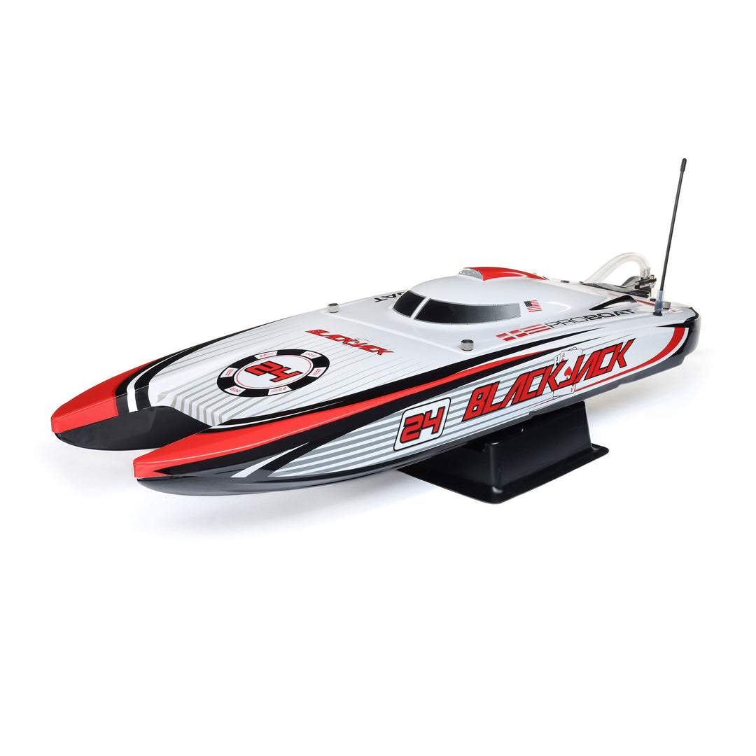 Blackjack 24" V2 Catamaran Brushless: RTR, Pro Boat PRB08049