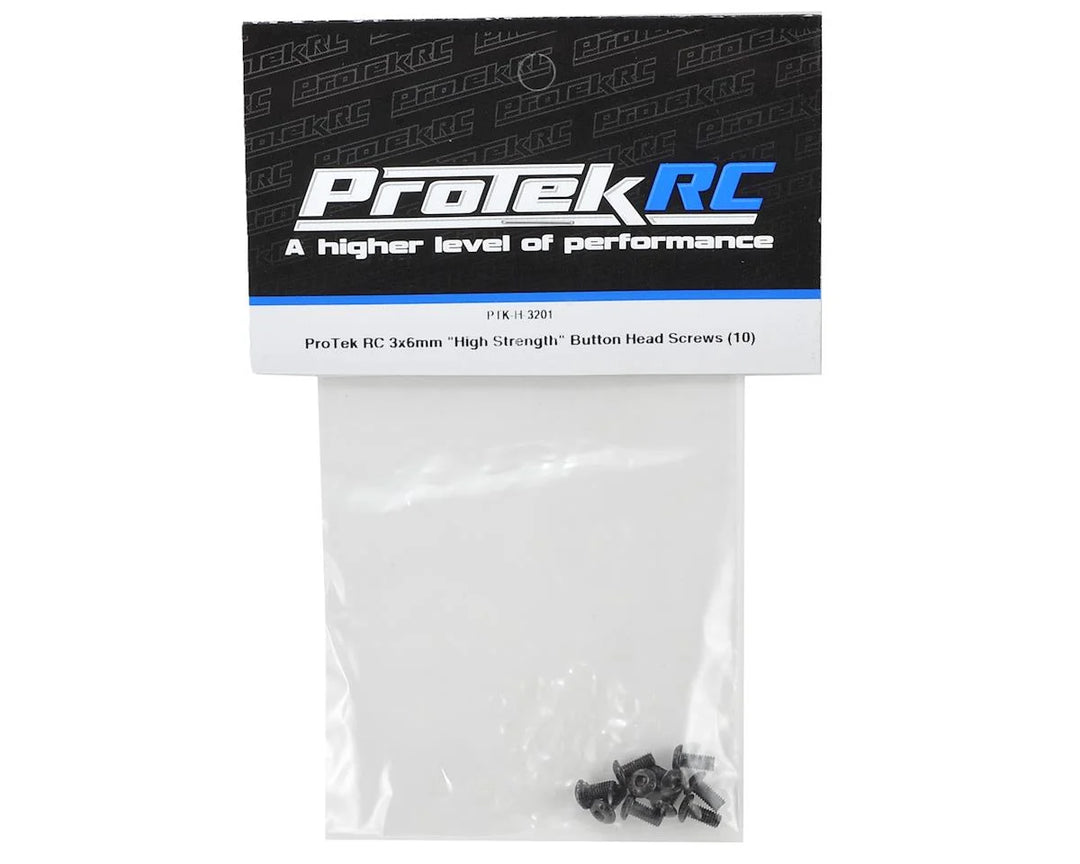 ProTek RC 3x6mm "High Strength" Button Head
