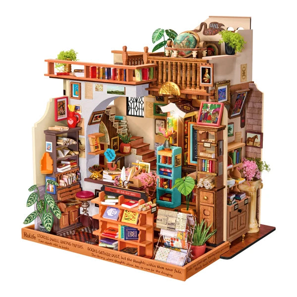 Rolife Pagestory Books DIY Miniature House ROBOTIME DH103