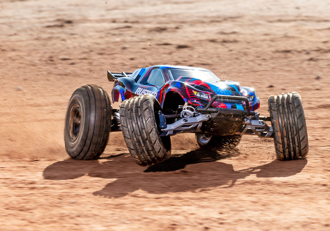 Rustler 2WD stadium truck with VX3 ESC and V3200 motor Traxxas 37454-4