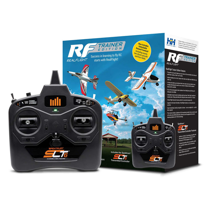 RealFlight Trainer Edition RC Flight Simulator with SLT6 Transmitter/Controller RFL-1211