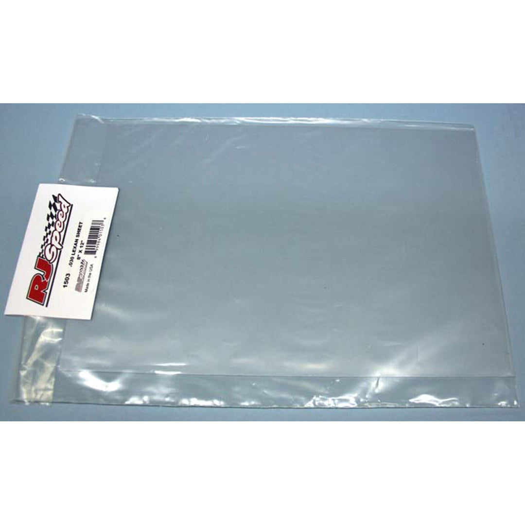 RJS 1504 Lexan Sheet 8x12" .040
