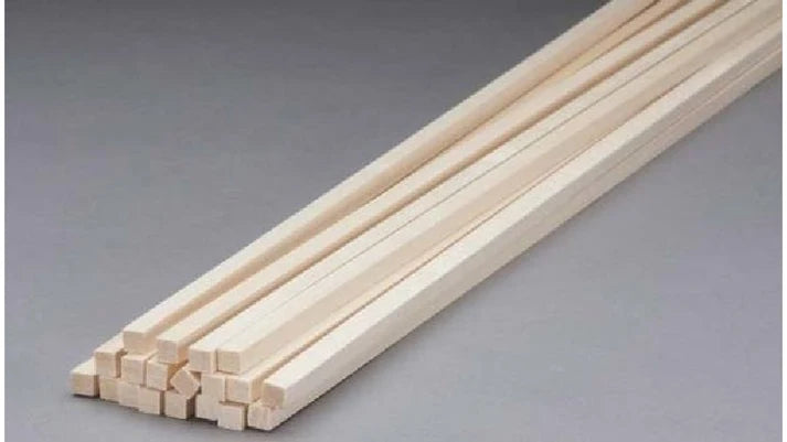 887451 Basswood 1/4 x 1/4 x 24"
