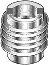 RTL 659BRASSINSERT 8-32 brass threaded inserts
