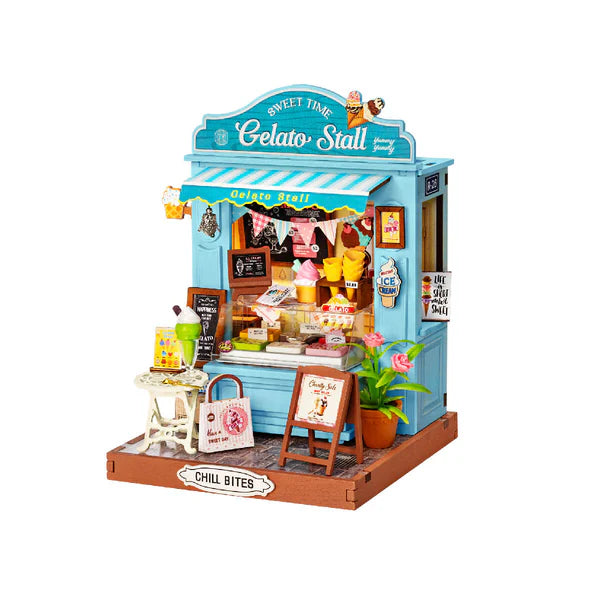 Rolife Gelato Stall DIY Miniature House DS052
