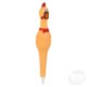 7" RUBBER CHICKEN PEN Toy Network TSPRUBCH