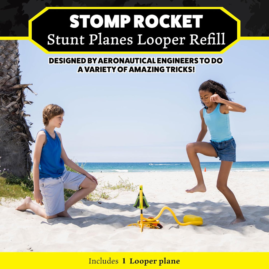 Stomp Rocket Stunt Plane Refill - Looper STO40005