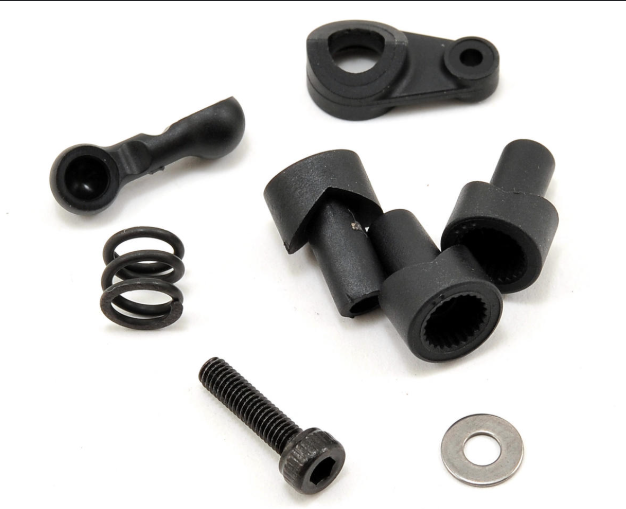 LOSB 1814 Steering Servo Saver & Link: Mi