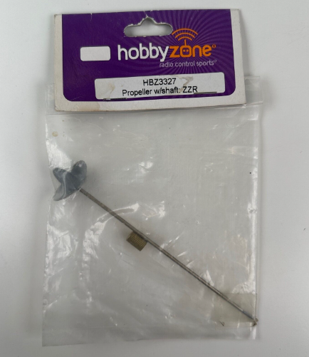 HBZ 3327 Propeller w/shaft: ZZR, ZZR2, Z