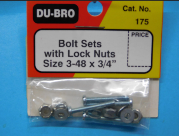 DUB 175 175 Bolt Locknut Set 348 (4)