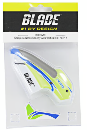 BLH 3519 Green canopy w/fin mCP X