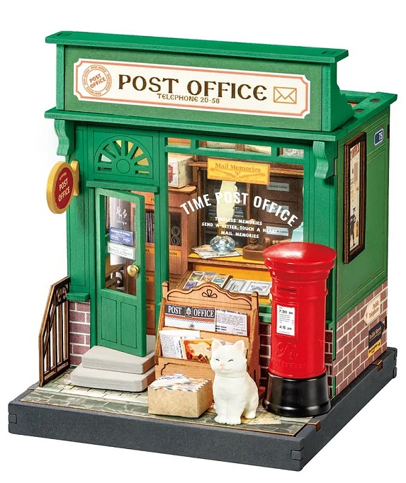 Century Post Office, Super Mini Houses - Little Warm Spaces Robotime DS037
