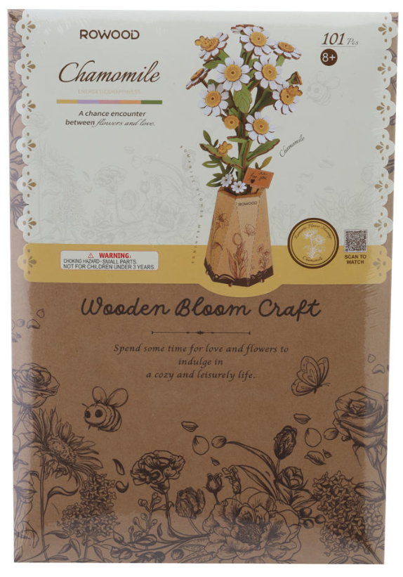 Robotime Miniature Chamomile 3D Wooden Model Kit Robotime TW061
