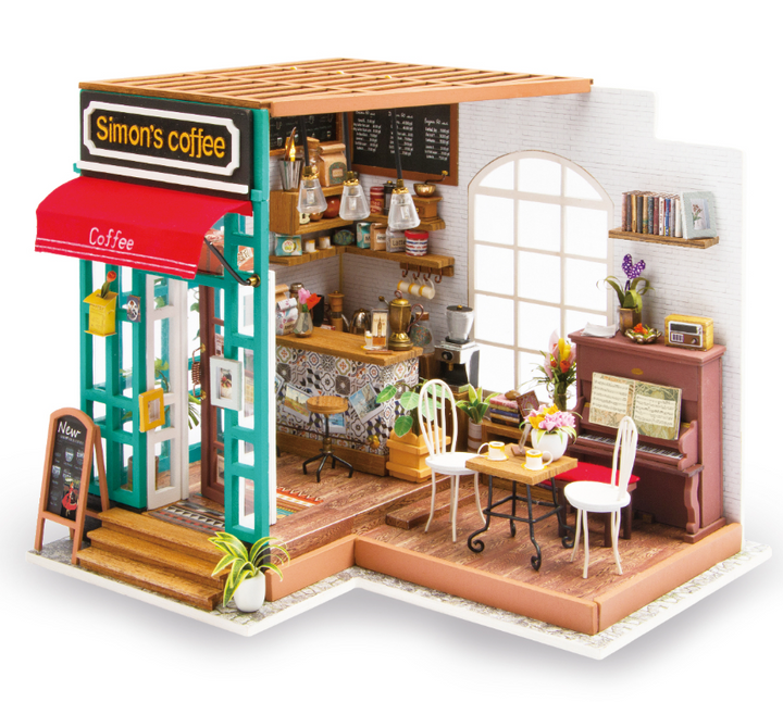 DIY House; Simon's Coffee Shop Robotime DG109