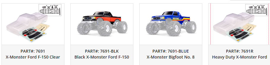 X-Monster Chassis Traxxas 77036-4 (No Body) (In-Store Pickup Only)