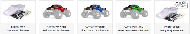X-Monster Chassis Traxxas 77036-4 (No Body) (In-Store Pickup Only)