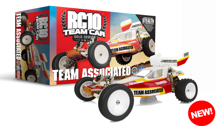 RC10 Team Car, Gold Edition Kit, Team Associated #6034