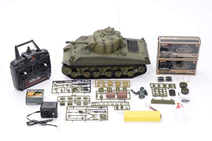 V7.0 1-16 U.S.A M4A3 "Sherman" RC Tank (BB AND IR) - FULL PRO VERSION RC PRO 3898-FULL PRO
