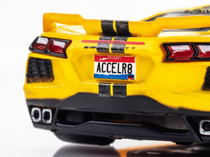 AFX 22013 Corvette C8 Accelerate Yellow AFX