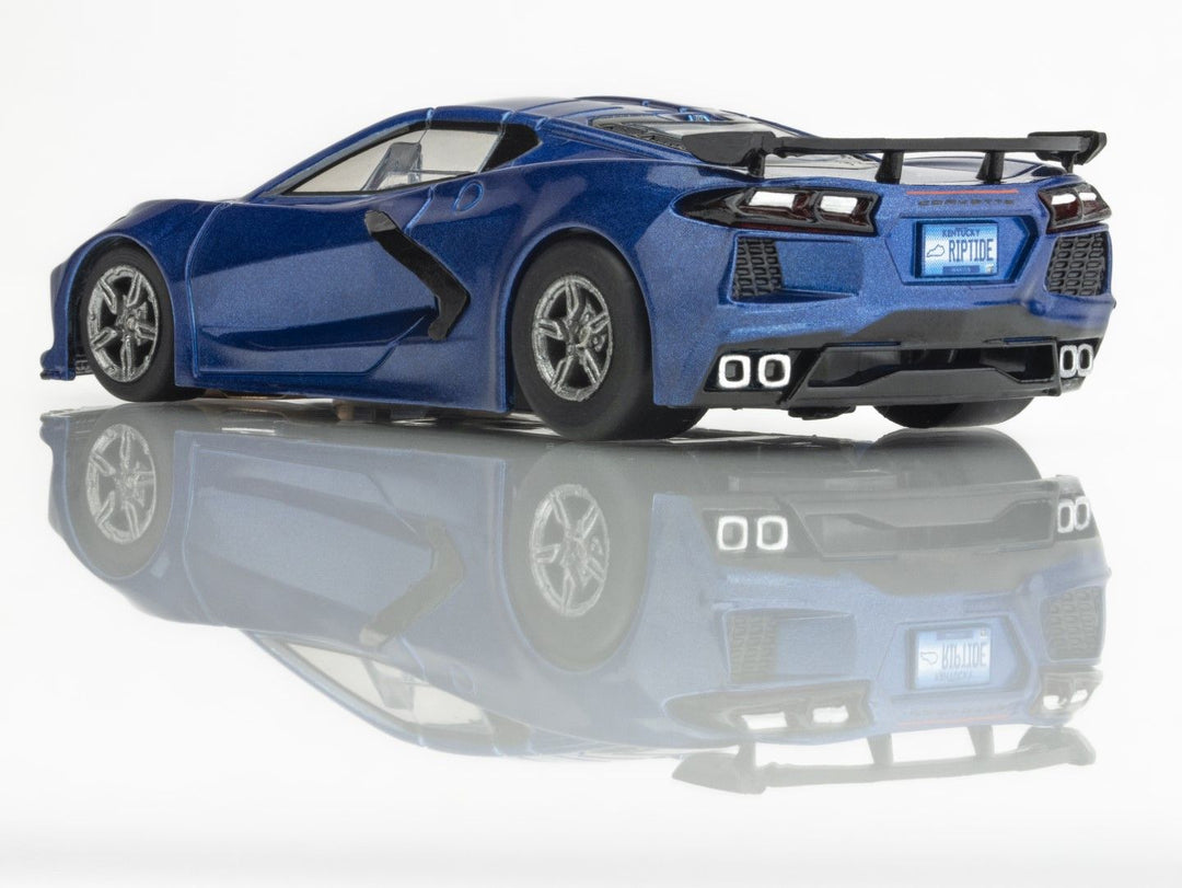 Corvette C8 Riptide Blue Metallic AFX #22094