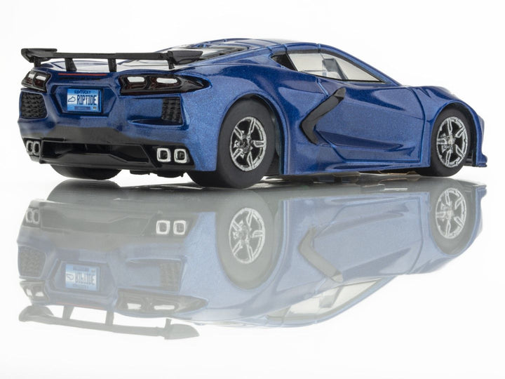 Corvette C8 Riptide Blue Metallic AFX #22094