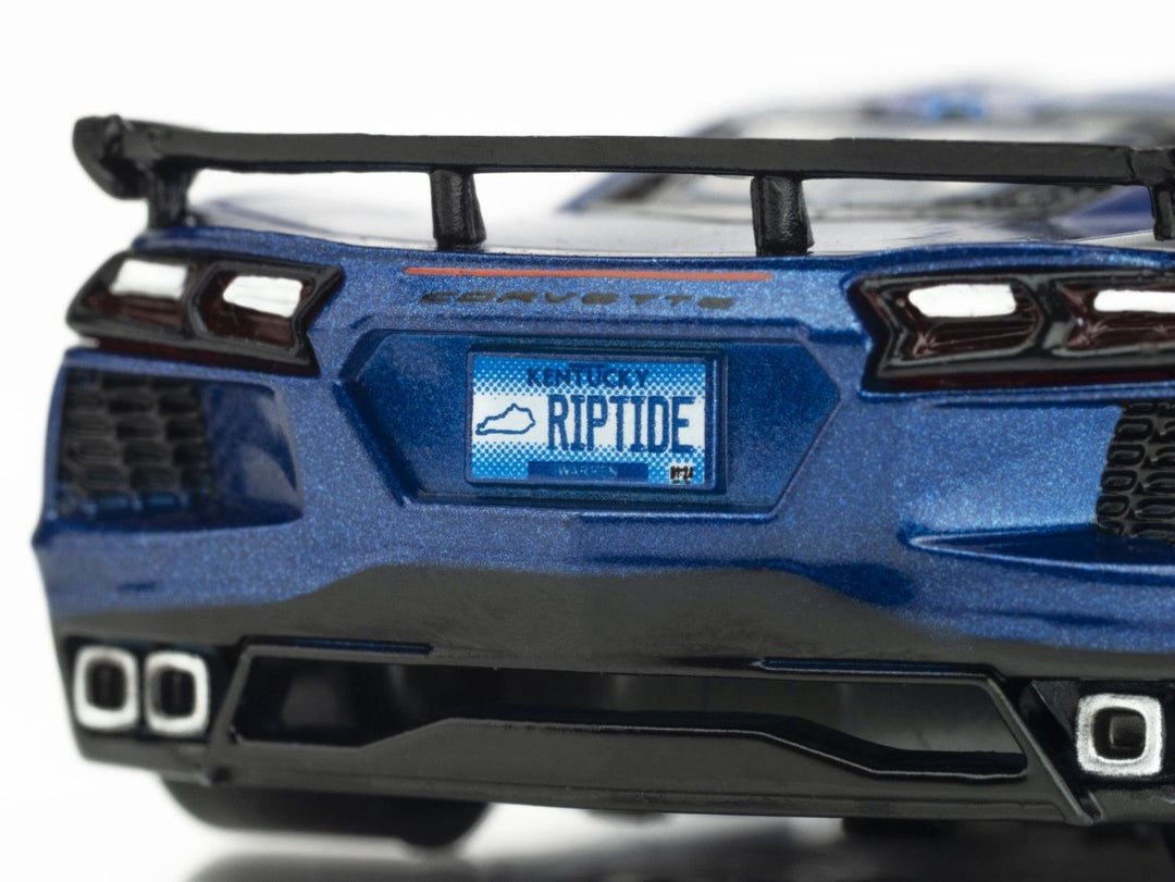 Corvette C8 Riptide Blue Metallic AFX #22094