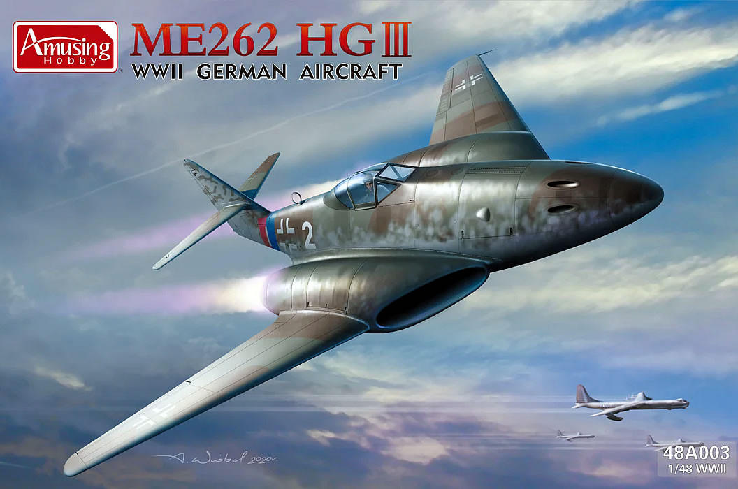 1/48 Amusing Hobby ME262 HG III