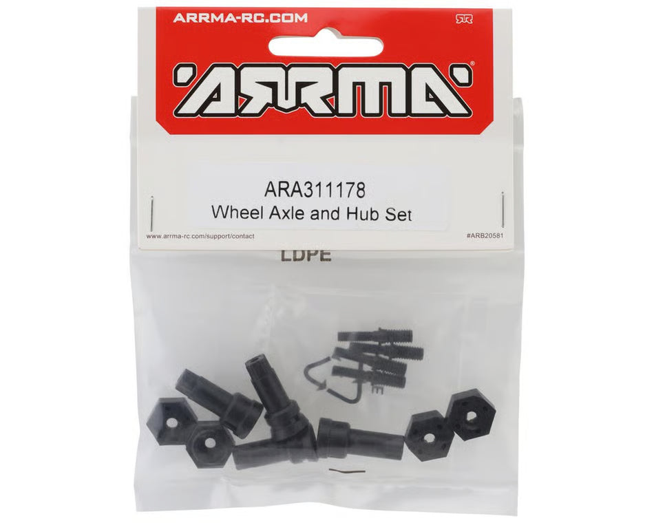 Wheel Axle and Hub Set